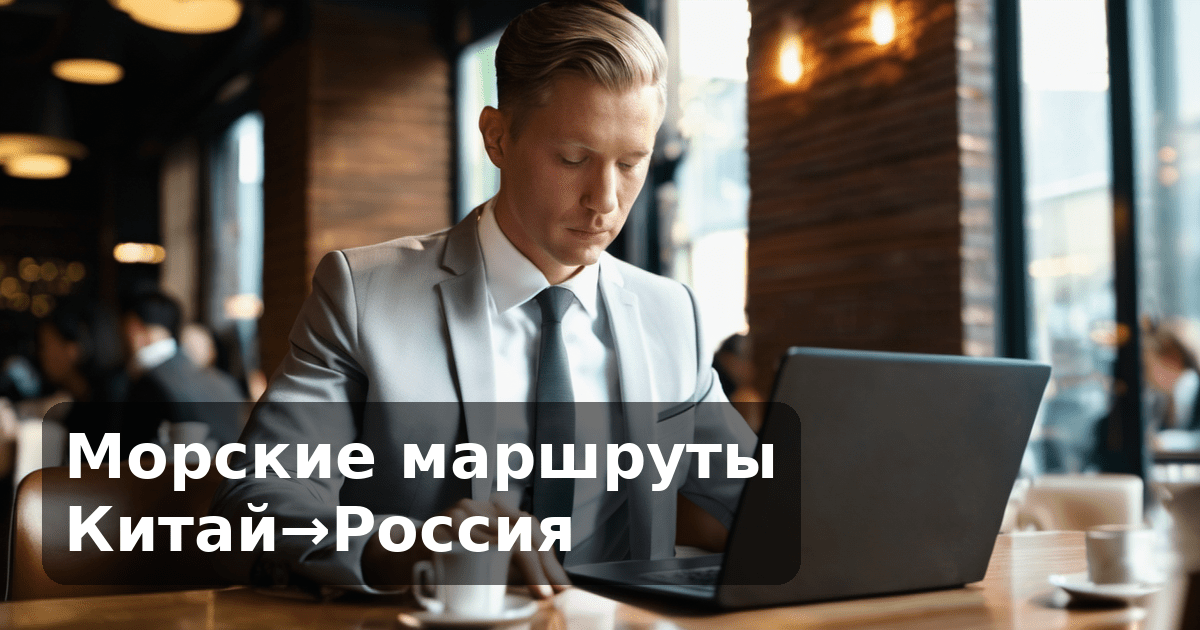 Морские маршруты Китай→Россия