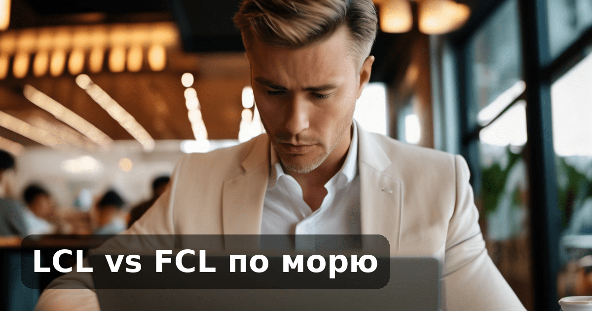 LCL vs FCL по морю